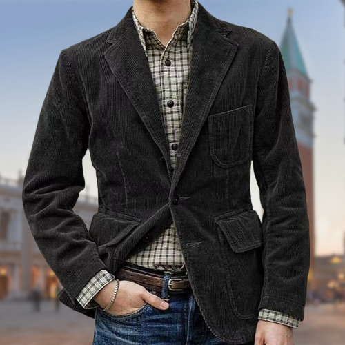 Raffaele™ | Giacca in velluto autunnale da uomo