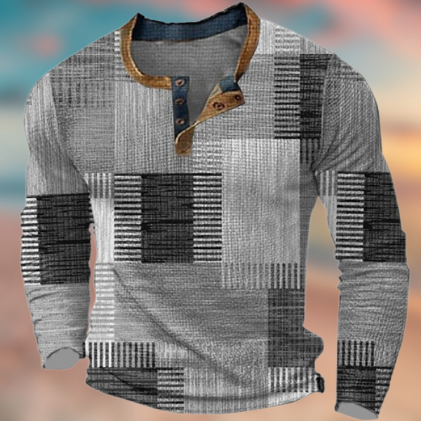 Fausto™ - Maglia vintage estiva in lino e cotone