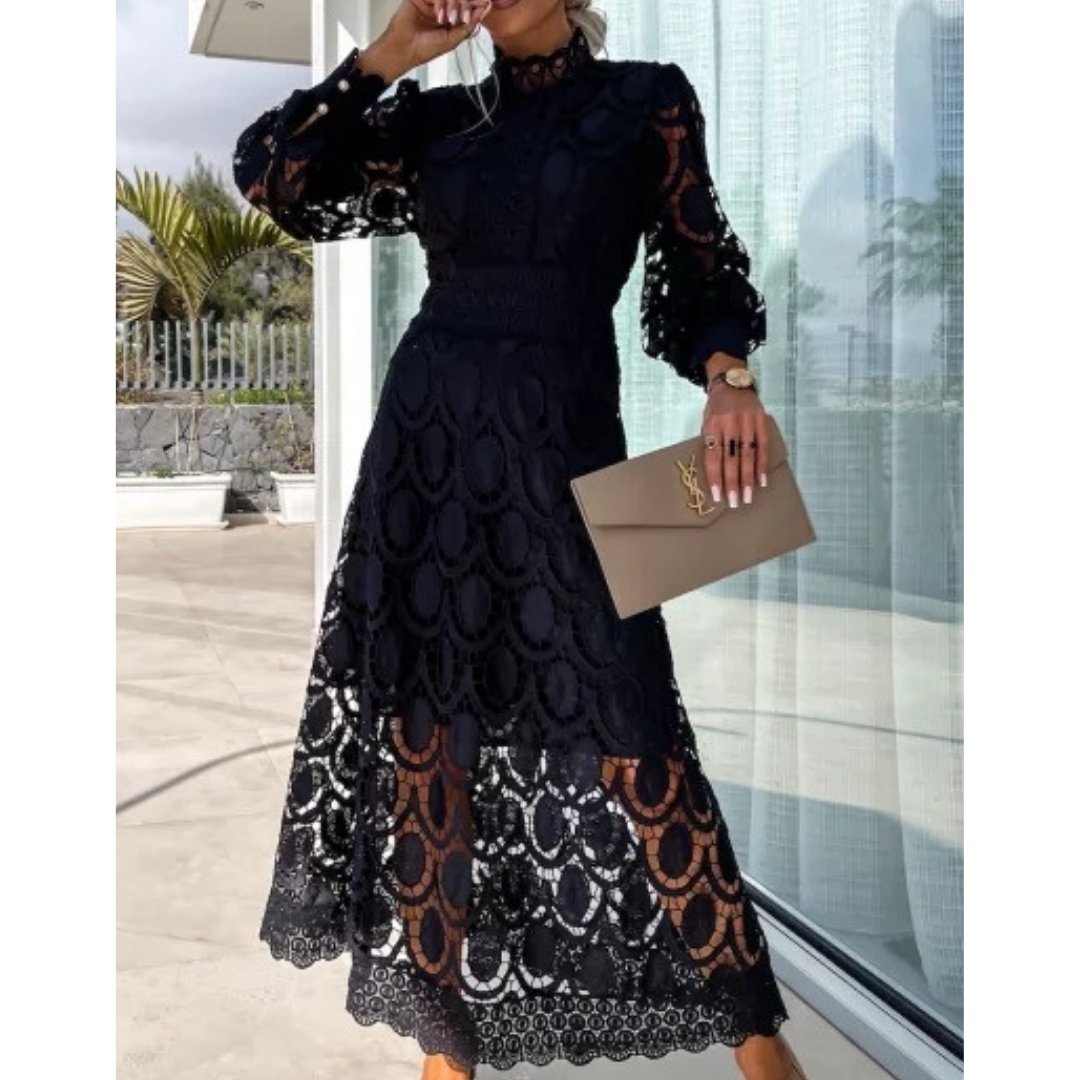 Francesca™ - Abito in pizzo elagante primaverile