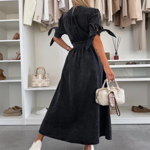 Seraphine™ | Vestito Denim Elegante di Qualità Premium