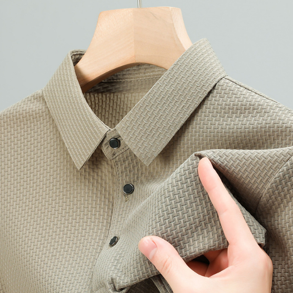 Ivano™ - Polo maglia estiva in cotone elegante