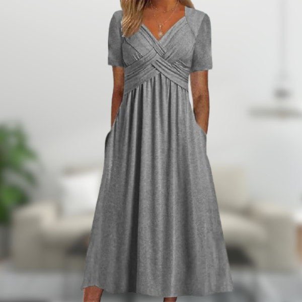 Ginevra™ - Abito elegante estivo fatto a mano