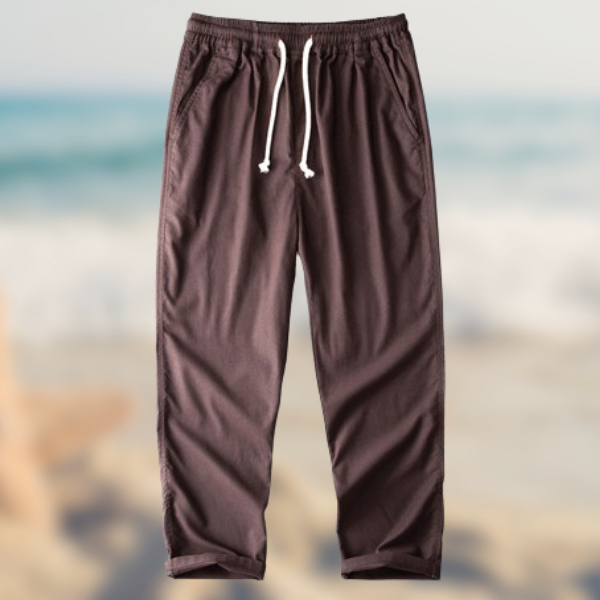 Augusto™ - Pantaloni lunghi estivi in lino eleganti