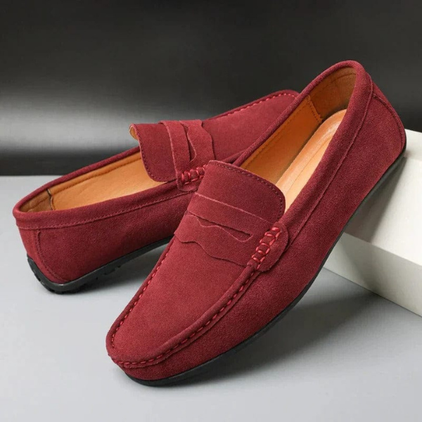 Tommaso™ - Mocassino da uomo eleganti scamosciati