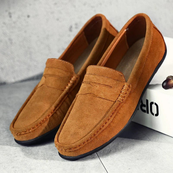 Tommaso™ - Mocassino da uomo eleganti scamosciati