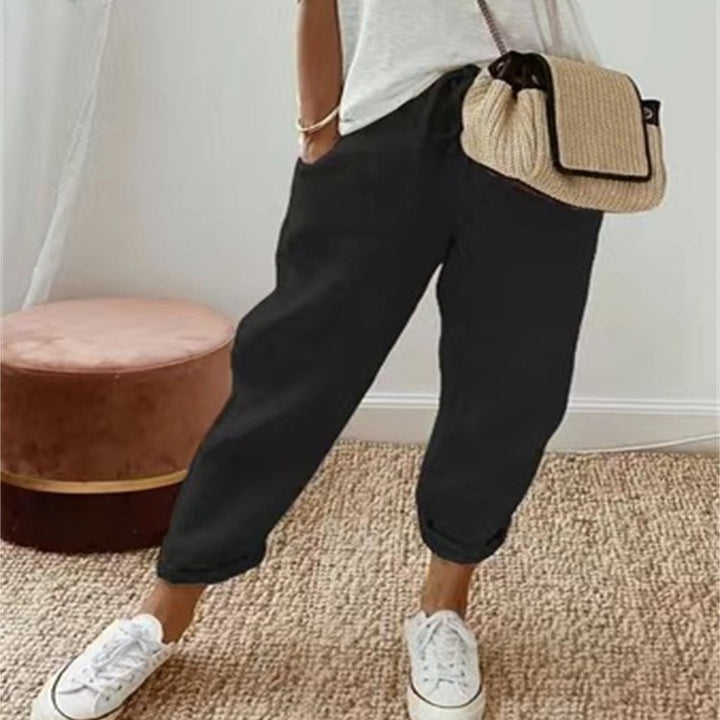 Silvia™ - Pantaloni eleganti in cotone