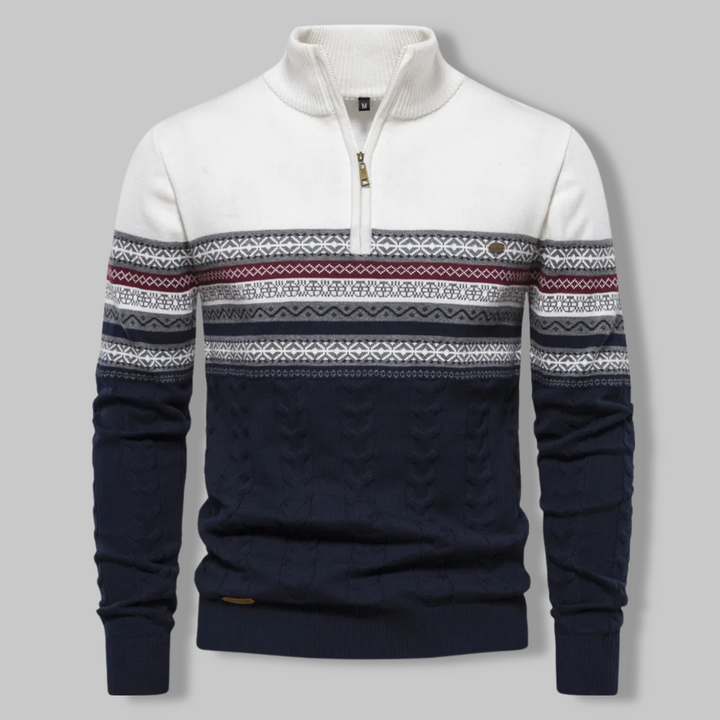 Venanzio™ | Maglione premium versatile con zip